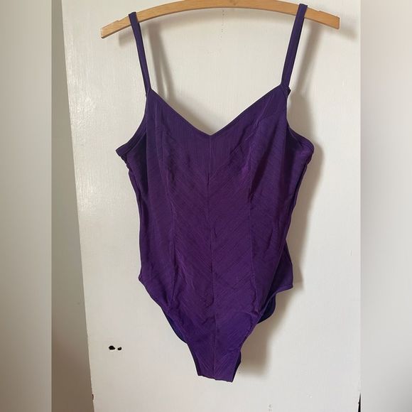 Vintage Purple Swimsuit - Picture 1 of 3